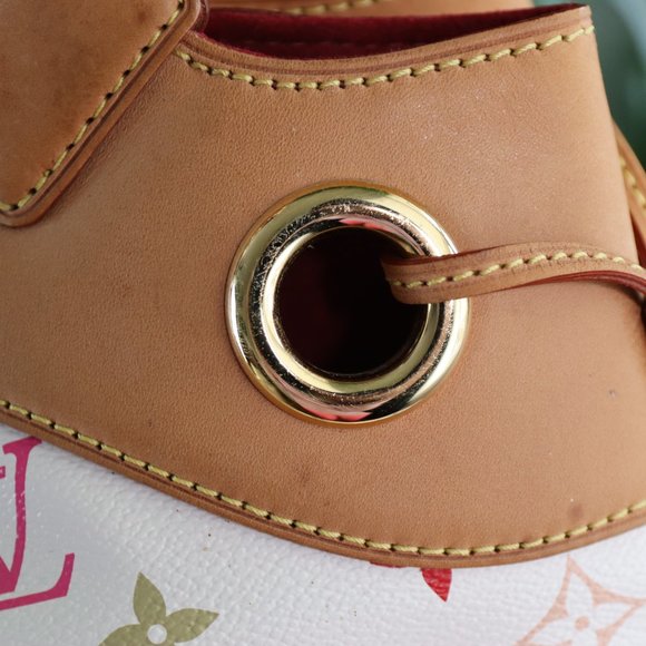 SOLD Louis Vuitton White Multi-Color Ursula Shoulder Bag - Picture 5 of 17